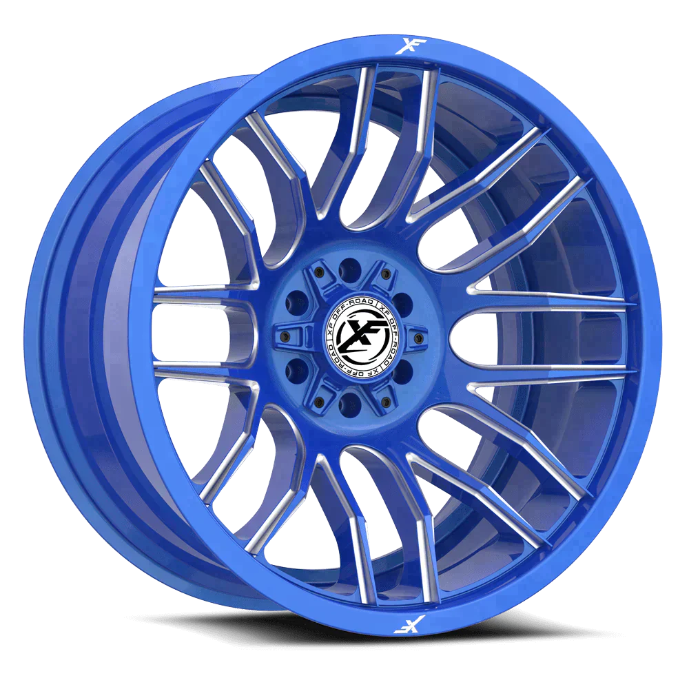 26X14 XF OFF-ROAD XF-232 ANODIZED BLUE & MILLED