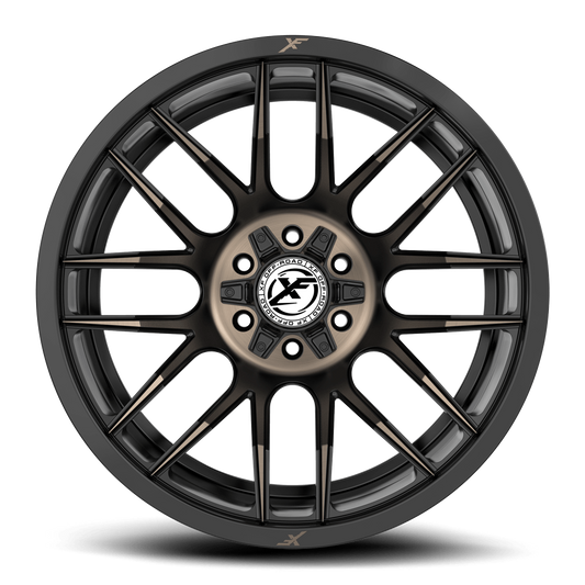 17X9.0 XF OFF-ROAD XF-232 SATIN BLACK & BRONZE