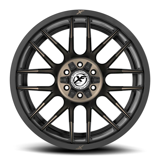 22X12 XF OFF-ROAD XF-232 SATIN BLACK & BRONZE