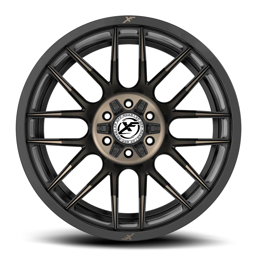 22X10 XF OFF-ROAD XF-232 SATIN BLACK & BRONZE