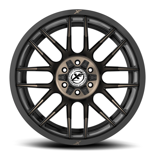 18X9.0 XF OFF-ROAD XF-232 SATIN BLACK & BRONZE