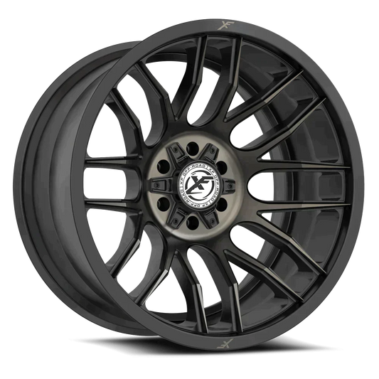 24X14 XF OFF-ROAD XF-232 SATIN BLACK & BRONZE