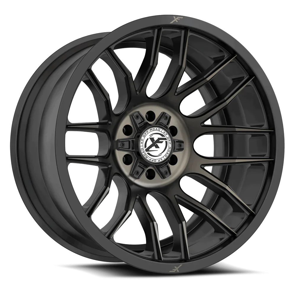 20X12 XF OFF-ROAD XF-232 SATIN BLACK & BRONZE