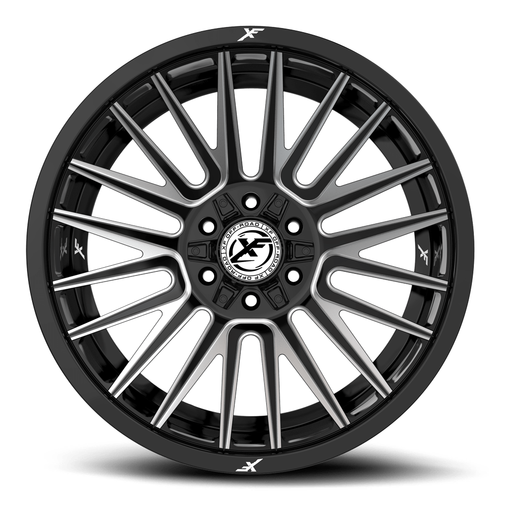 17X9.0 XF OFF-ROAD XF-234 GLOSS BLACK MILLED