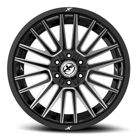 17X9.0 XF OFF-ROAD XF-234 GLOSS BLACK MILLED