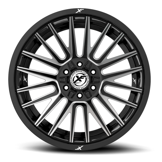 18X9.0 XF OFF-ROAD XF-234 GLOSS BLACK MILLED