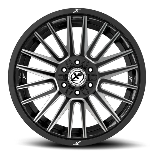 22X10 XF OFF-ROAD XF-234 GLOSS BLACK MILLED