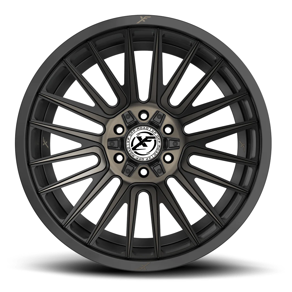 18X9.0 XF OFF-ROAD XF-234 SATIN BLACK & BRONZE