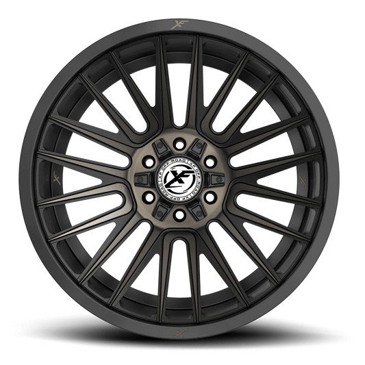 18X9.0 XF OFF-ROAD XF-234 SATIN BLACK & BRONZE