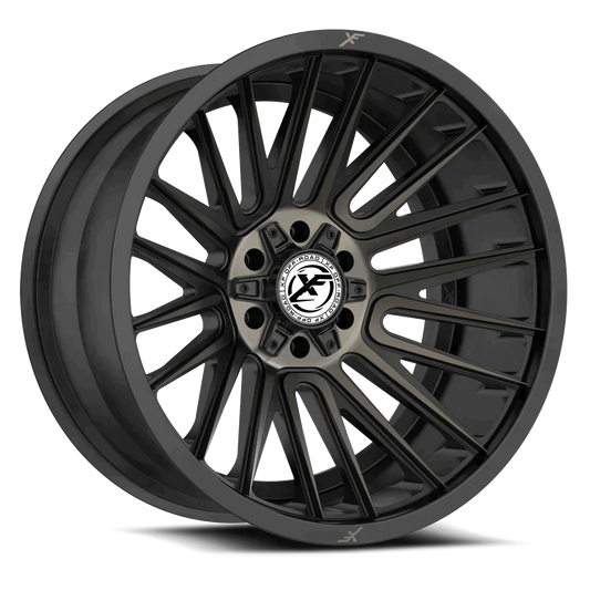 24X10 XF OFF-ROAD XF-234 SATIN BLACK & BRONZE