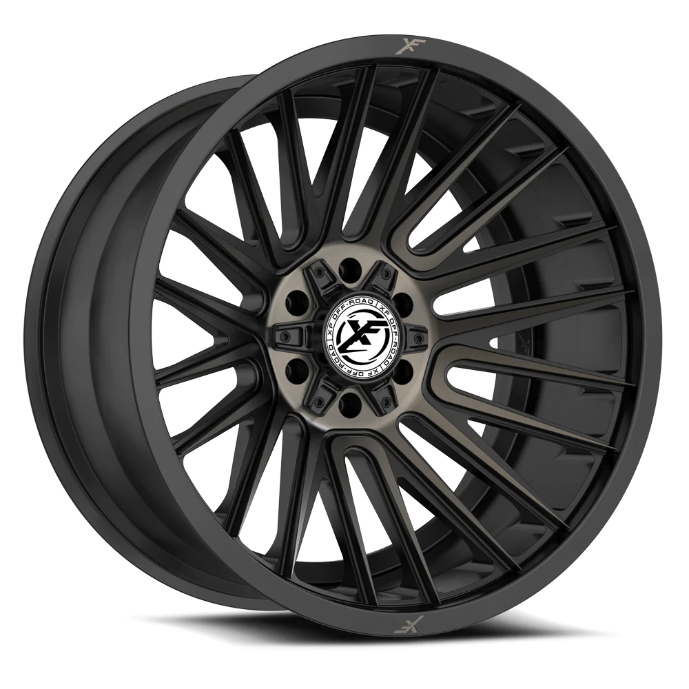 18X9.0 XF OFF-ROAD XF-234 SATIN BLACK & BRONZE