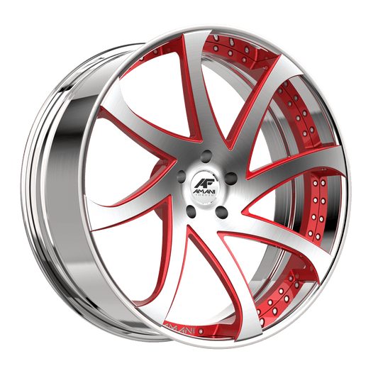 AMANI FORGED AXL EMPIRE BRUSHED/RED