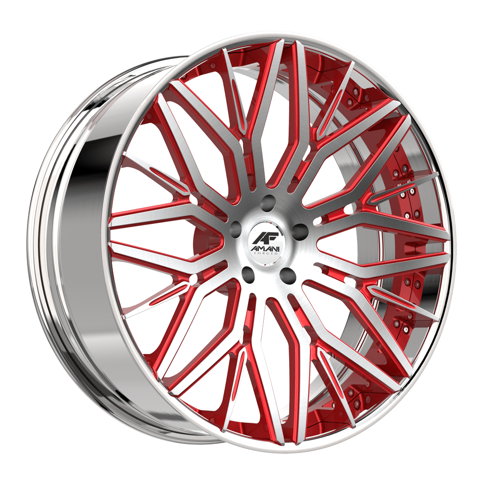 AMANI FORGED AXL MAGNOLIA BRUSHED/RED