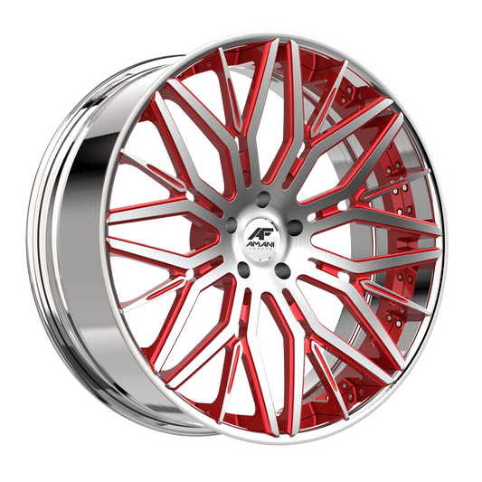 AMANI FORGED AXL MAGNOLIA BRUSHED/RED