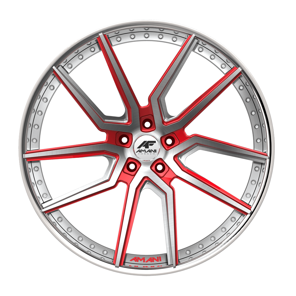 AMANI FORGED AXL PERDOMO BRUSHED/RED
