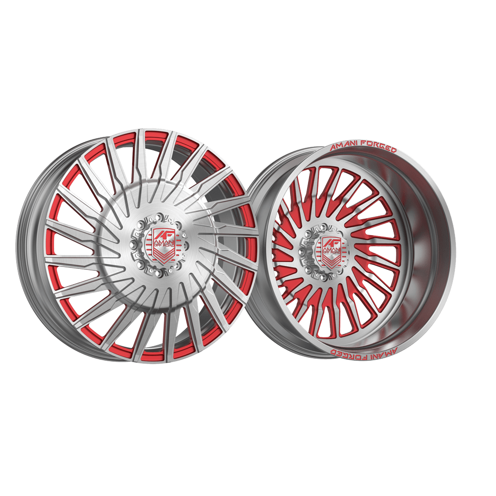 AMANI FORGED DUALLY CULTURA BRUSHED/RED