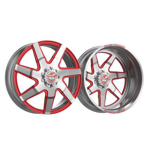 AMANI FORGED DUALLY DEVINE BRUSHED/RED