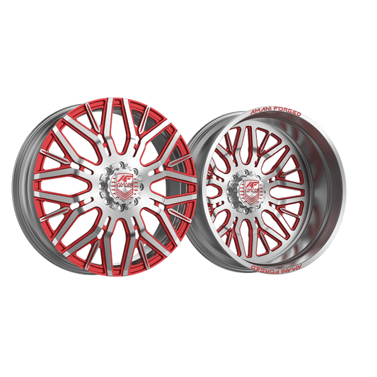 AMANI FORGED DUALLY MAGNOLIA BRUSHED/RED