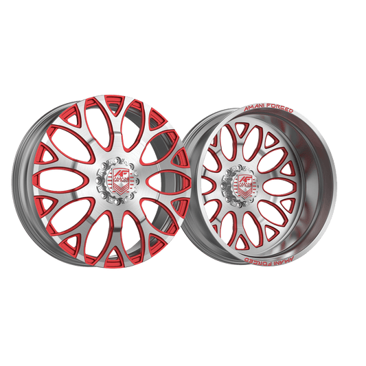 AMANI FORGED DUALLY TANGO BRUSHED/RED