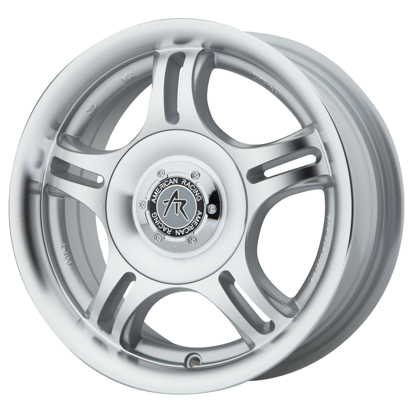 American Racing AR95T 18X8 6X5/132 SLV/MCH +30MM