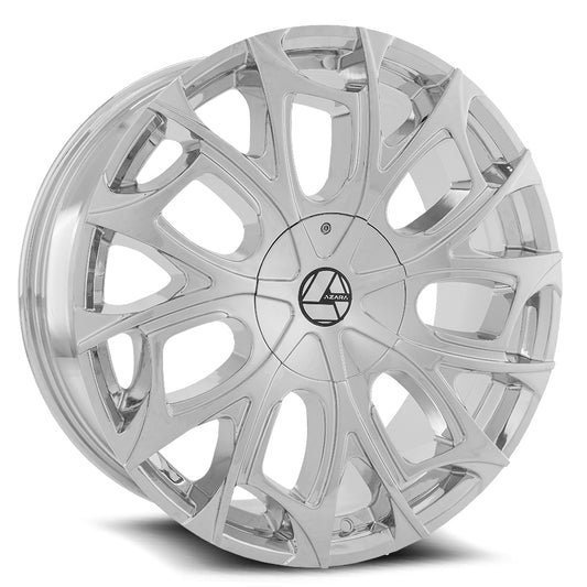 Azara Aza-512 22X8.5 5X112 5X114.3 +38 Cb 74.1 Chrome