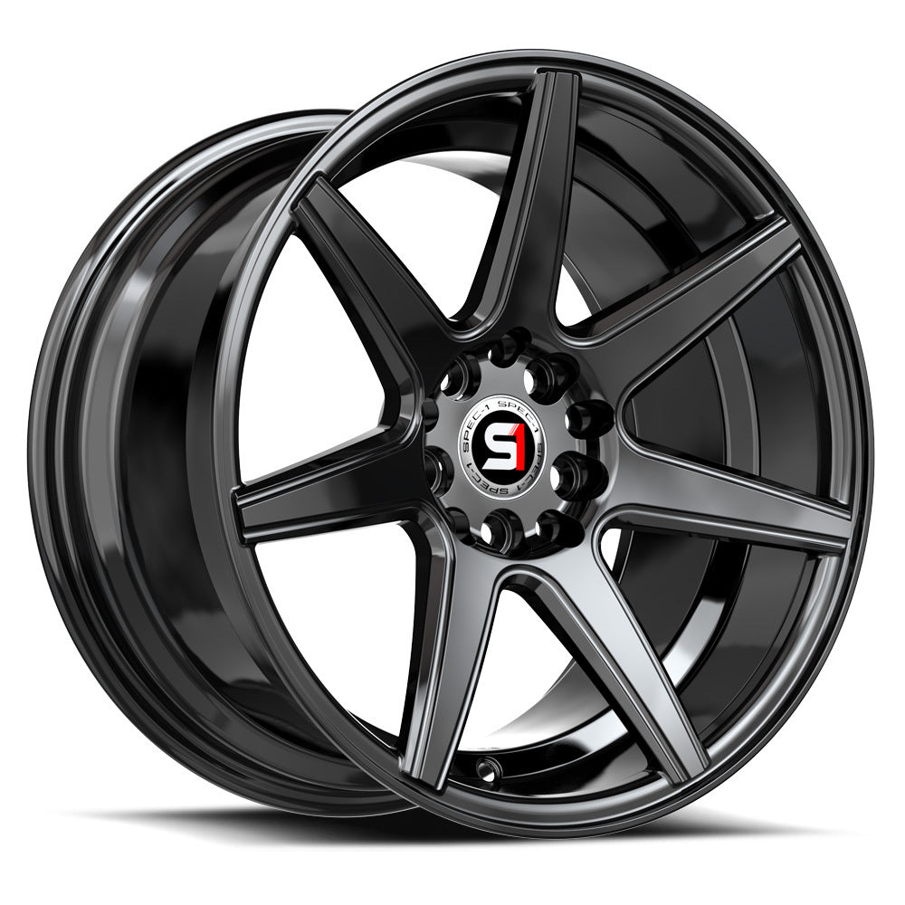 Spec-1 SP-73 17x7.5 5x110 5x114.3 +42 Cb 73.1 Gloss Black
