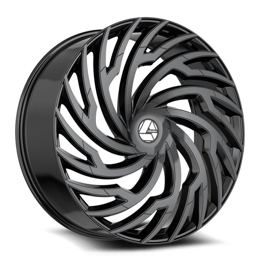 Azara AZA-536 20x8.5 5x112 5x114.3 +35 Cb 74.1 Gloss Black