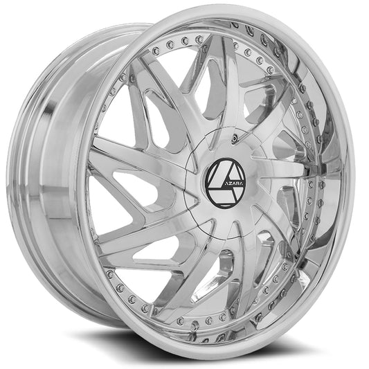 Azara Aza-510 22X9.5 6X135 6X139.7 +25 Cb 108 Chrome