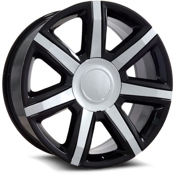 O.E. Revolution D-05 22X9 6X139.7 +31 Cb 78.1 Gloss Black
