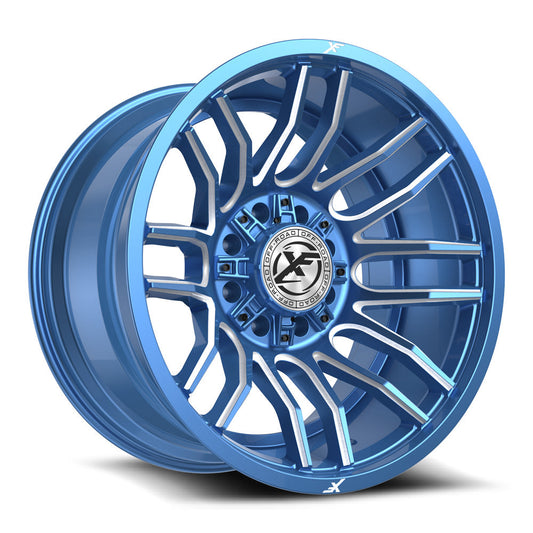 XF Off-Road XF-232 20x10 8x165.1 8x170 -24 Cb 125.2 Anodized Blue & Milled