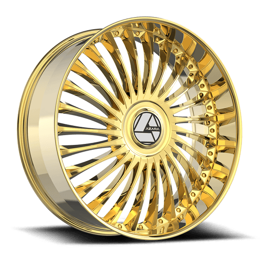 Azara AZX-103 24x9.0 5x115 5x120 +15 Cb 78.1 Nano Gold