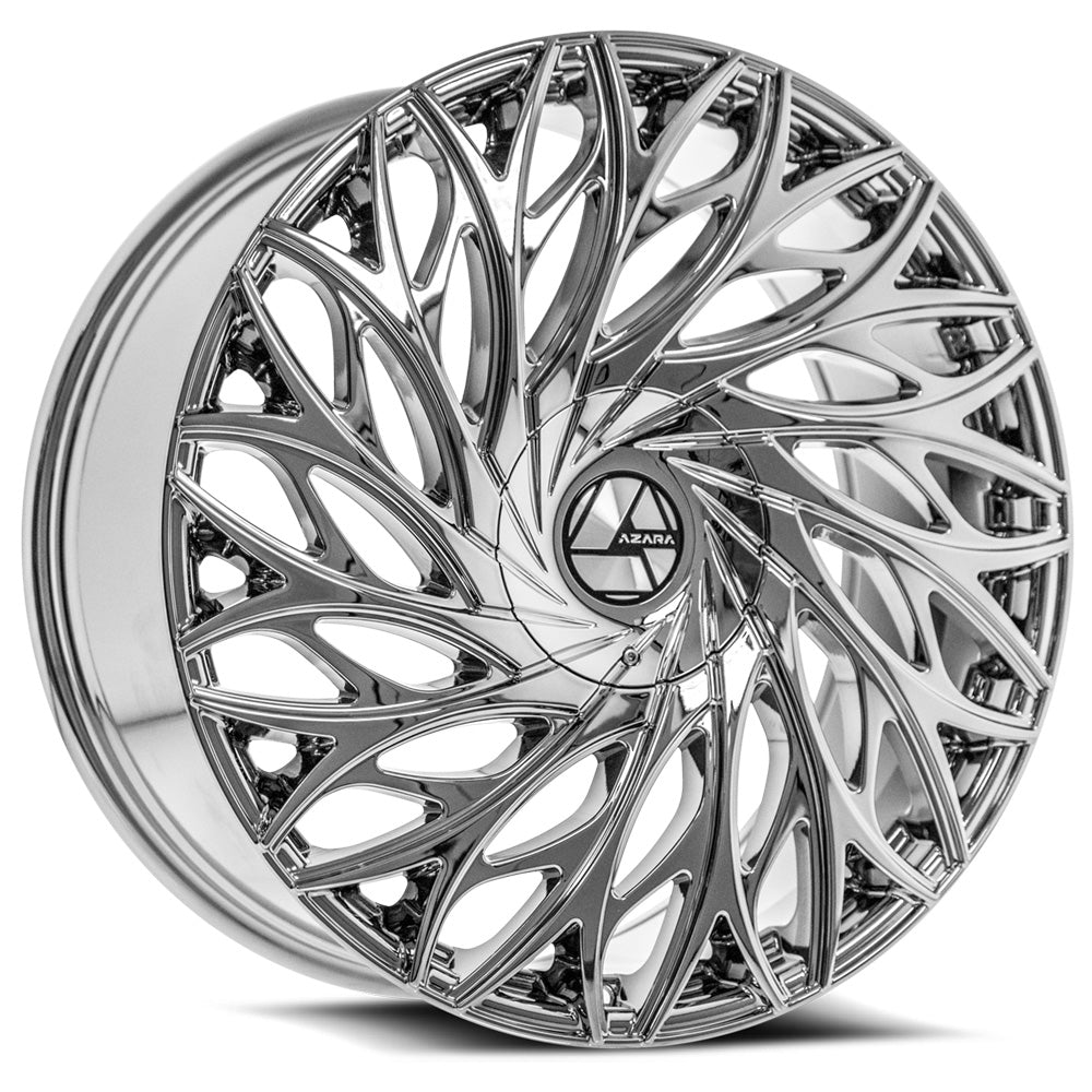 Azara AZA-525 24x9 5x115 5x120 +32 Cb 78.1 Nano Chrome