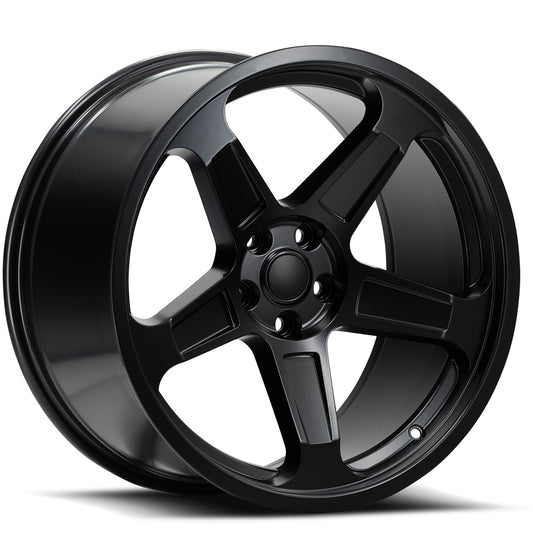 O.E. Revolution D-12 20X10.5 5X115 +25 Cb 71.5 Satin Black