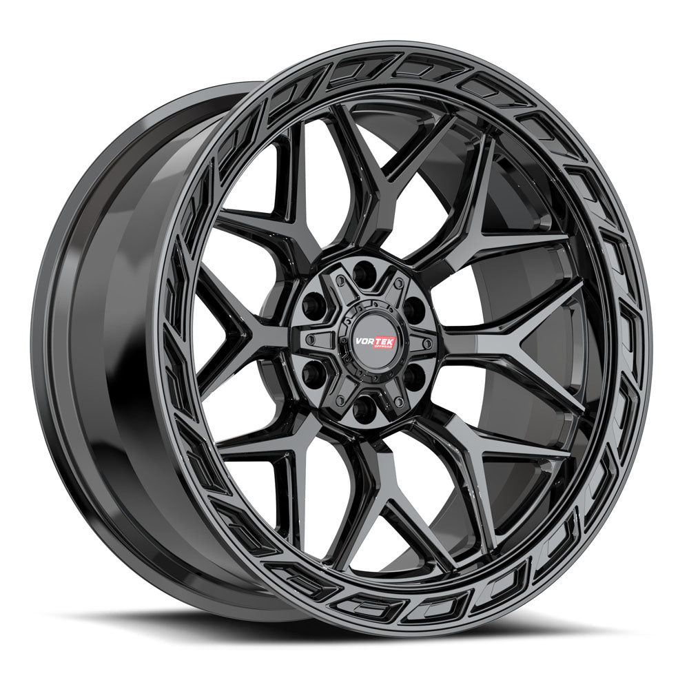 Vortek VRP-504 ENZO 20x9.0 6x135 6x139.7 +18 Cb 106.1 Gloss Black