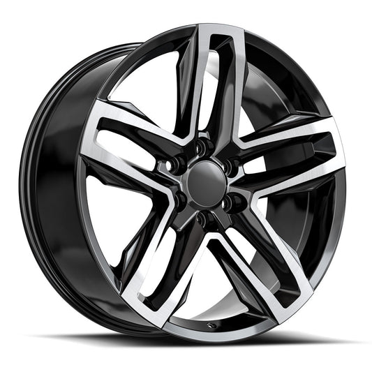 OE. Revolution C-24 22X9 6X139.7 +24 Cb 78.1 Gloss Black & Machined