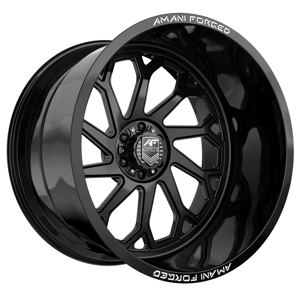 Amani ROGROSSO-L 24x12 6x blank -44 Cb 78.1 Gloss Black