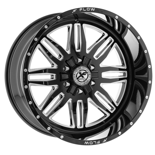 Xfx Flow Xfx-303 26X12 5X127 5X139.7 -44 Cb 78.1 Gloss Black & Milled