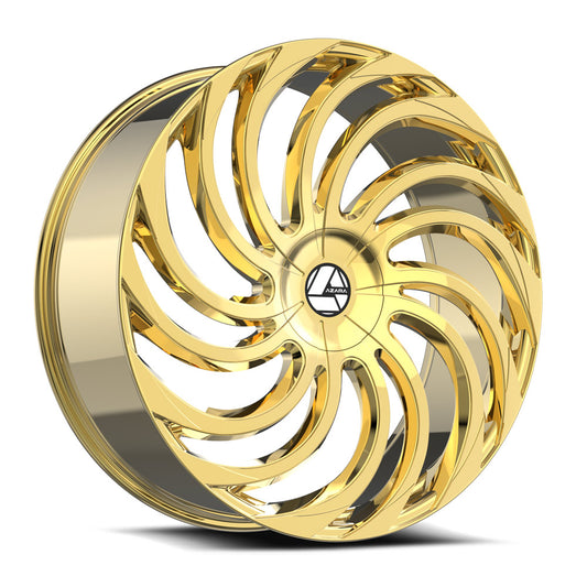Azara AZA-534 24x9 5x115 5x120 +32 Cb 78.1 Nano Gold