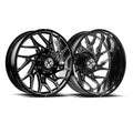 XF Off-Road XF-229 Dually Outer 22x8.25 8x210 -232 Cb 154.3 Gloss Black & Milled