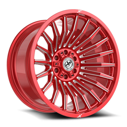 XF Off-Road XF-231 26x14 5x127 5x139.7 -76 Cb 78.1 Anodized Red & Milled