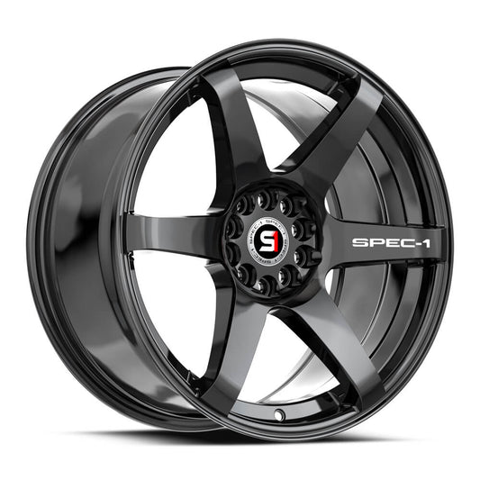 Spec-1 SPT-32 17x8.0 5x110 5x114.3 +42 Cb 73.1 Gloss Black