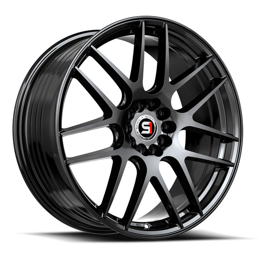 Spec-1 SP-65 18x9.0 4x100 4x114.3 +38 Cb 73.1 Gloss Black