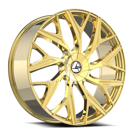 Azara AZA-527 20x8.5 5x112 5x114.3 +35 Cb 74.1 Nano Gold