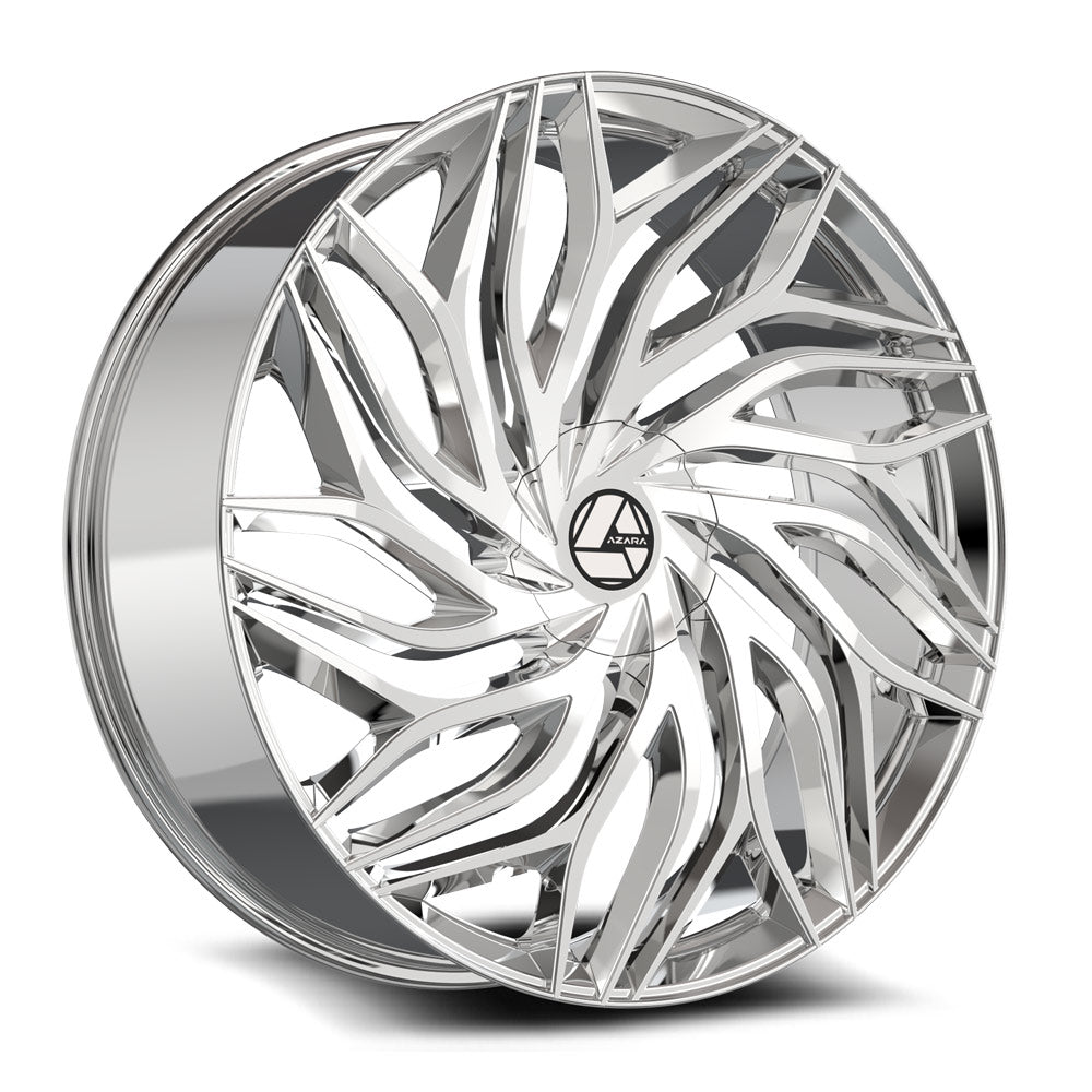 Azara AZA-537 24x9 5x115 5x120 +32 Cb 78.1 Nano Chrome