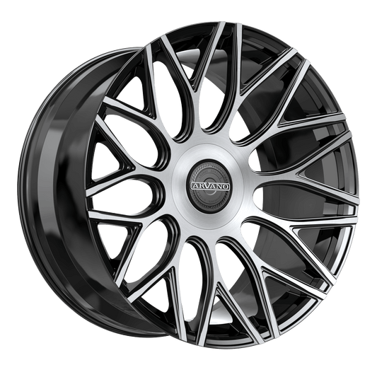Arvano AXL-1 Andros 20x9 5x114.3 5x120 +34 Cb 73.1 Gloss Black & Brushed