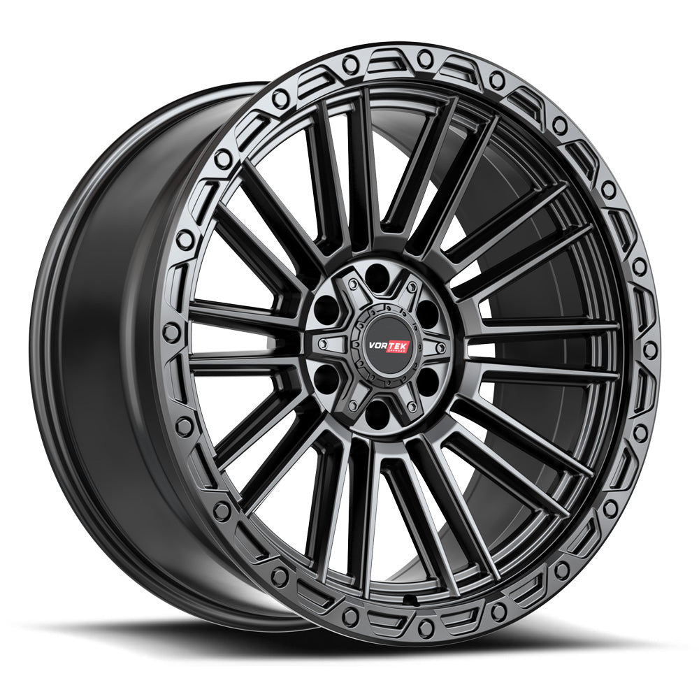 Vortek VRT-604 ZEUS 22x10 5x127 5x139.7 -18 Cb 78.1 Satin Black