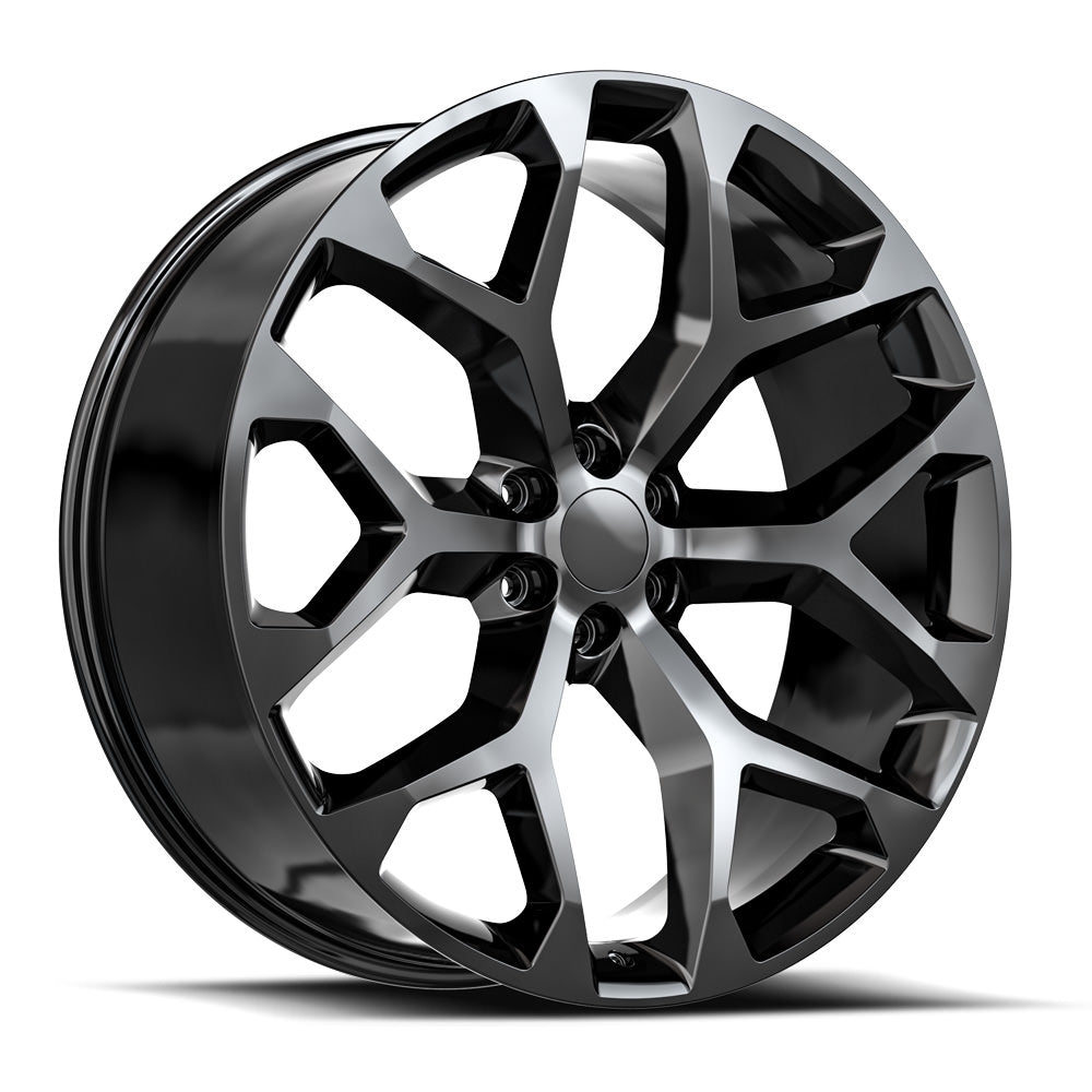 OE. Revolution G-09 26x10 6X139.7 +24 Cb 78.1 Gloss Black