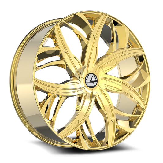 Azara AZA-541 20x8.5 5x114.3 5x120 +35 Cb 74.1 Gold