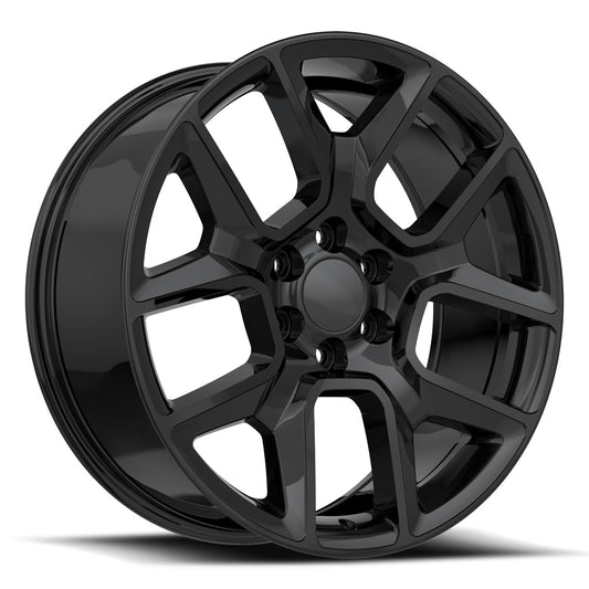 OE. Revolution R-16 22X9 6X139.7 +22 Cb 78.1 Gloss Black