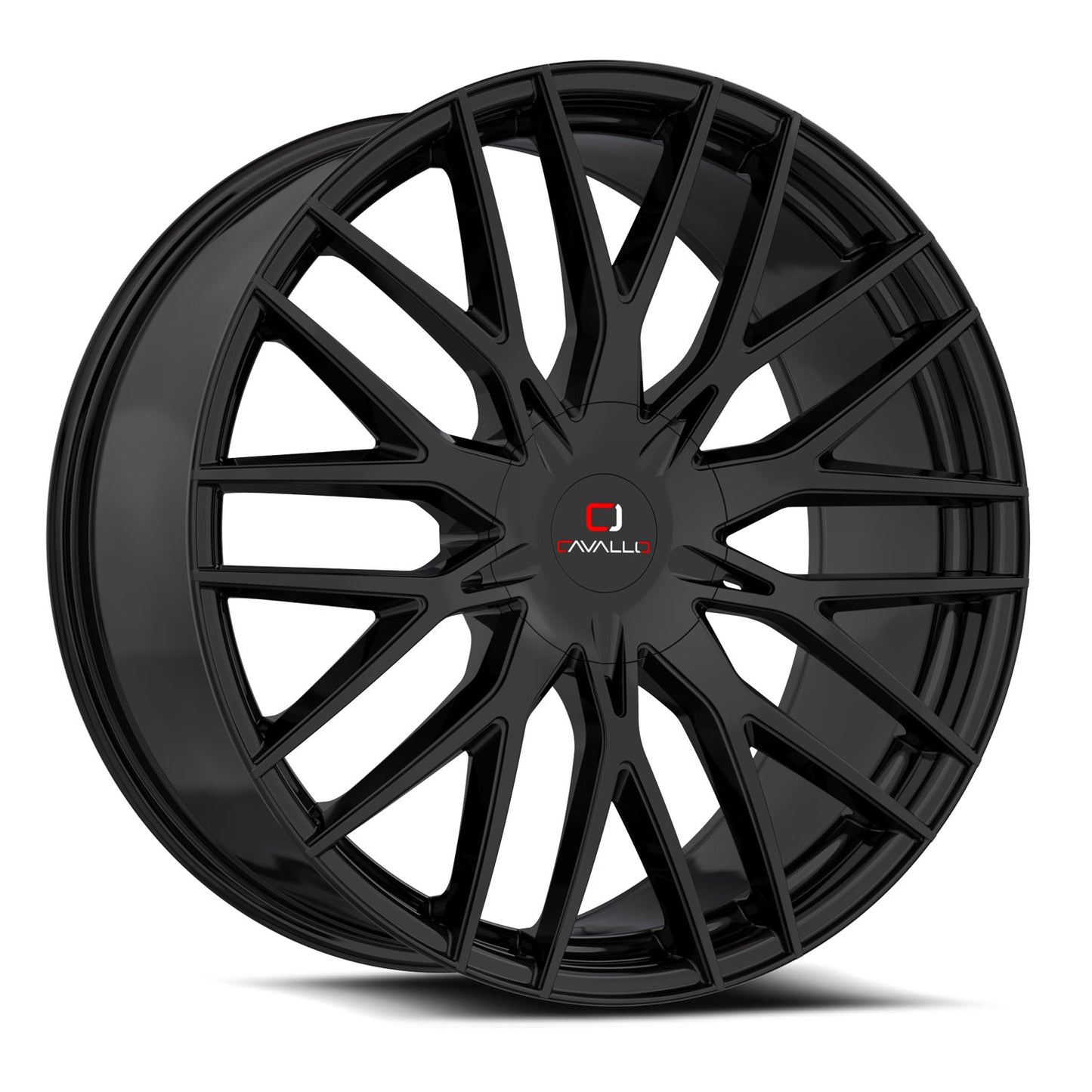 Cavallo CLV-45 18x8.0 5x100 5x114.3 +35 Cb 74.1 Gloss Black
